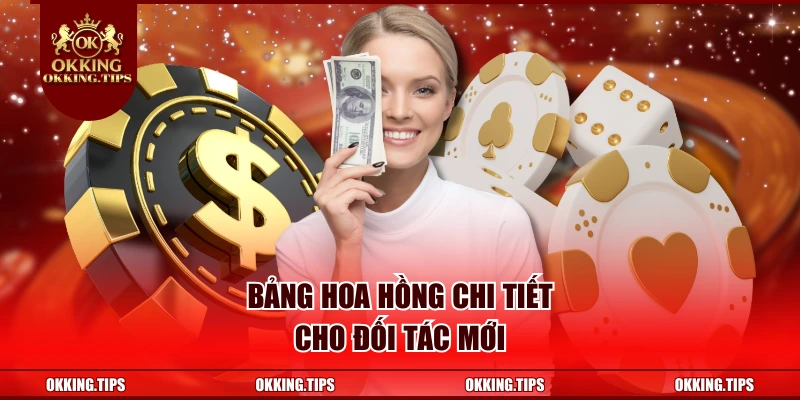 Bảng hoa hồng chi tiết cho đối tác mới