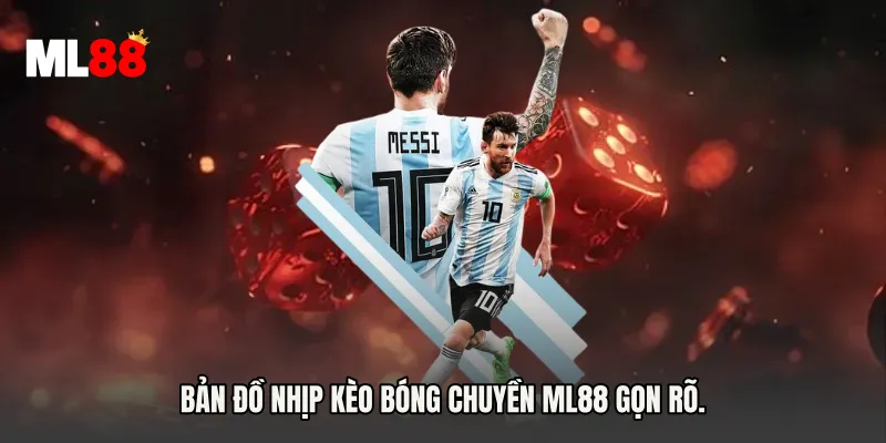 Bản đồ nhịp Kèo Bóng Chuyền ML88 gọn rõ.